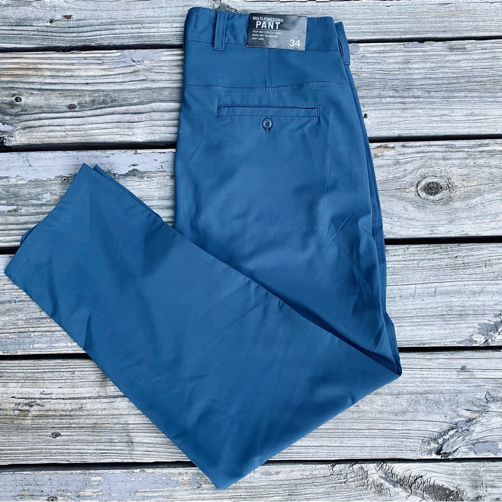 Multi-Functional Pant 34x29 Blue • Brand New with tags